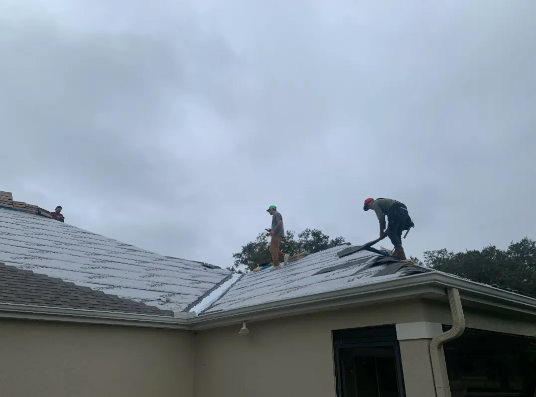 Storm damage repair, Citrus County